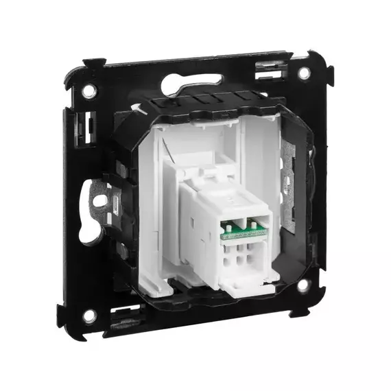 Розетка компьютерная 1-м СП Avanti "Белое облако" RJ45 кат.6 DKC 4400293, изображение 4