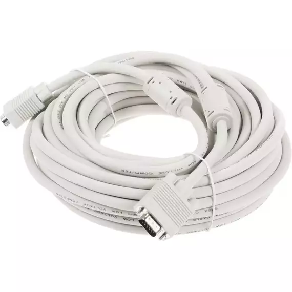 Кабель CABLE15 DB15 (m) DB15 (m) 15м феррит.кольца сер. 675580