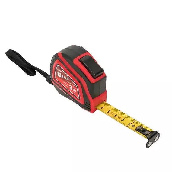 Рулетка измерительная РС-10 (3мх16мм) Autostop магнит Expert EKF rs-10-3-16-quad, изображение 7