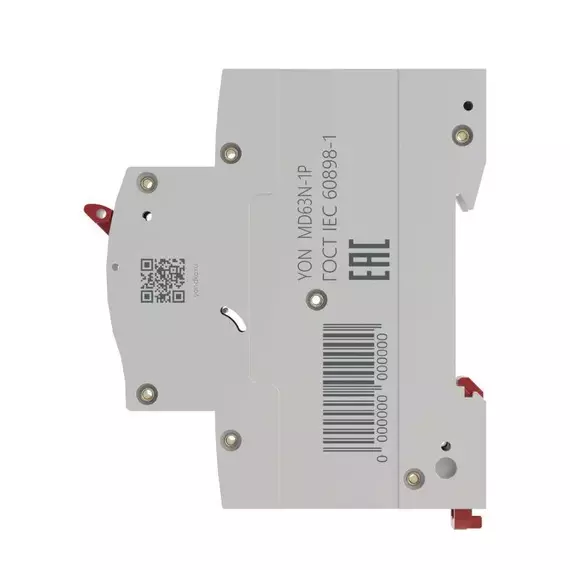 Выключатель автоматический модульный 1п C 16А 6кА MD63N YON MD63N-1PC16, изображение 3