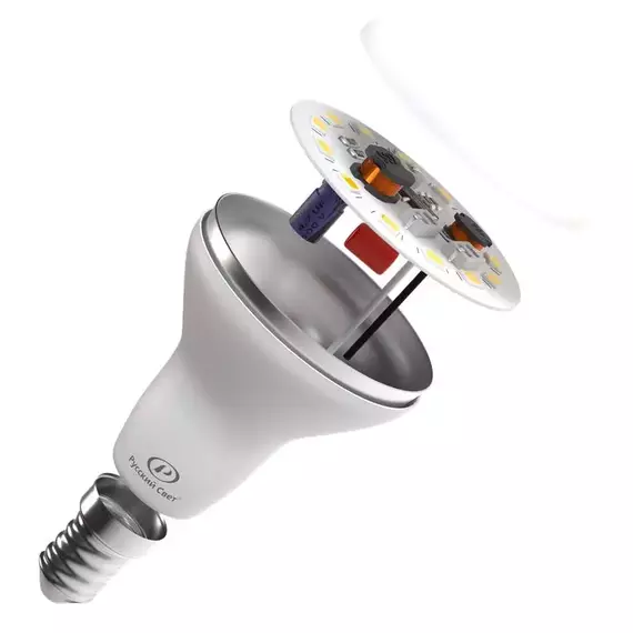 Лампа светодиодная RS R50 E14 7W 220-240V 2700К 7Вт 560лм Ra 90 рефлектор Русский Свет 15010645077, изображение 2