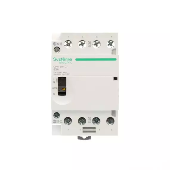 Контактор 4п City9 Set 4НО 63А AC 400В-230В SE C9C32463, изображение 3