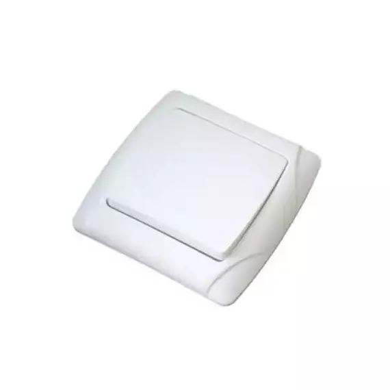 Выключатель 1-кл. СП Маргарита 10А IP20 бел. UNIVersal М0021