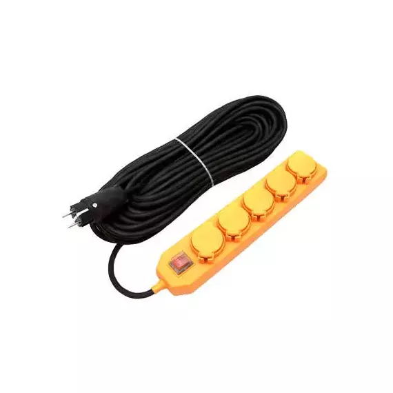 Удлинитель 5х30м с заземл. 16А IP44 У10-026 с выкл. с индик. КГ 3х1.5 розетки с защ. крышкой UNIVersal 9634140