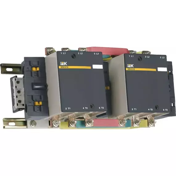 Контактор КТИ-51503 реверс 150А 230В/АС3 IEK KKT53-150-230-10