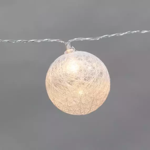 Гирлянда светодиодная "Тайские фонарики "Магия" 3.5м 20LED прозрачный ПВХ питание USB тепл. бел. Neon-Night 304-007, изображение 3