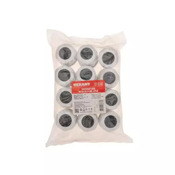 Ввод кабельный MG-40 (30-24мм) сер. Rexant 07-8140, изображение 5