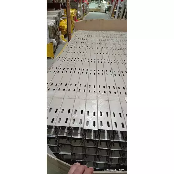 Лоток лестничный LT 100х100 L=3м S=1.0мм гор.оцинк. ASD-electric LT.1010.3010.HDZ