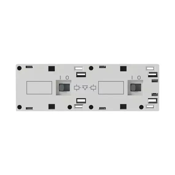 Блокировка фронтального монтажа DMCMI для реверсивных контакторов DMC YON DMCMI, изображение 2