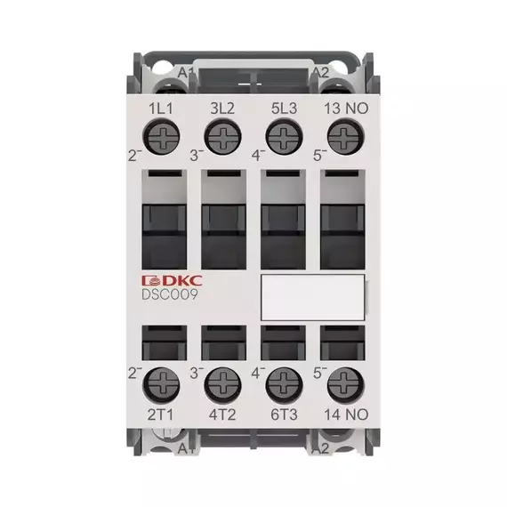 Контактор магнитный YON DSC009 9A 4кВт AC3 3P кат.220В AC 1НО YON DSC009-3C10A230, изображение 2