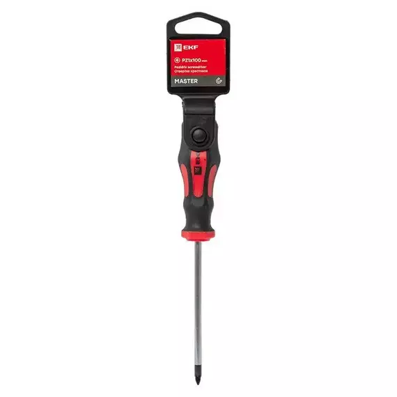 Отвертка PH1х100мм Master Basic EKF ph-1-100-mas, изображение 3