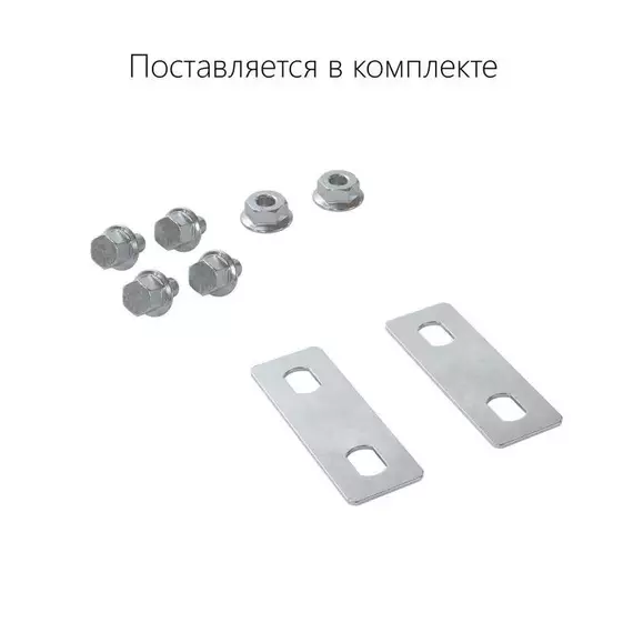 Крышка на ответвитель DL осн.50 гор.оцинк. в компл.е с метизами и пластинами PTCE DKC 38361KHDZ, изображение 2