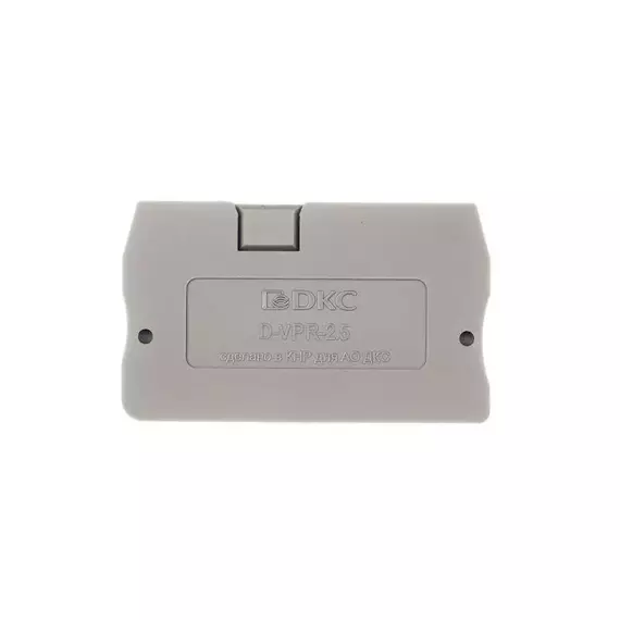 Изолятор торцевой для клемм VPR-2.5 DKC D-VPR-2.5
