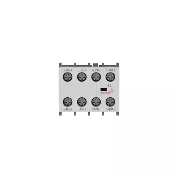 Контакт дополнительный фронтальный для миниконтакторов DMC 1НО+1НЗ YON DMCFA11, изображение 2