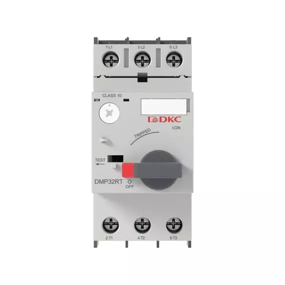 Выключатель автоматический защиты двигателя YON DMP32RT с уставкой 1.6-2.5A 3P 100кА YON DMP32RT-2P50, изображение 2