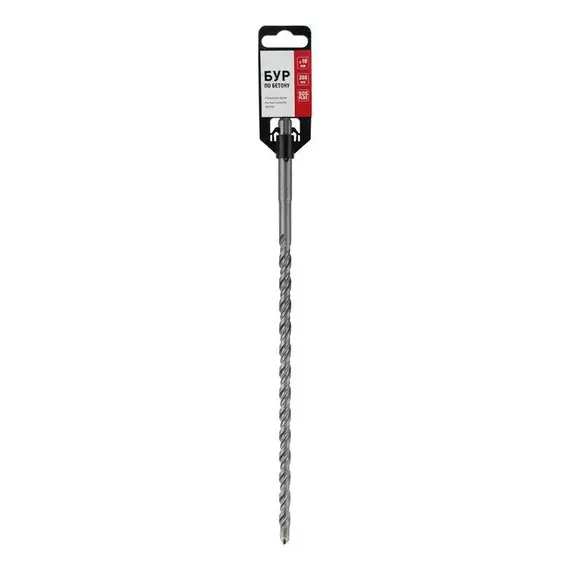 Бур по бетону 8х300мм SDS PLUS Kranz KR-91-0025, изображение 4