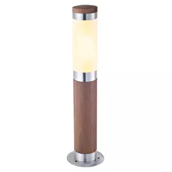 Светильник STELO WOOD столб 50см металл + дерево DUWI 24112 6