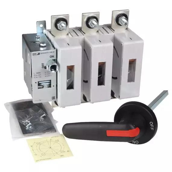 Выключатель нагрузки OptiSwitch DI-3-800-3P КЭАЗ 275543, изображение 2