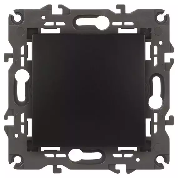 Выключатель 1-кл. СП Elegance 14-1101-05 10А IP20 250В 10AX механизм антрацит Эра Б0034212