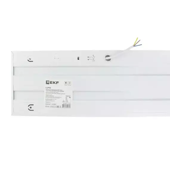 Светильник светодиодный ДВО 4112-L 36Вт 4000К 1195х180х19 опал EKF LPL-4112-L-36-4000, изображение 5