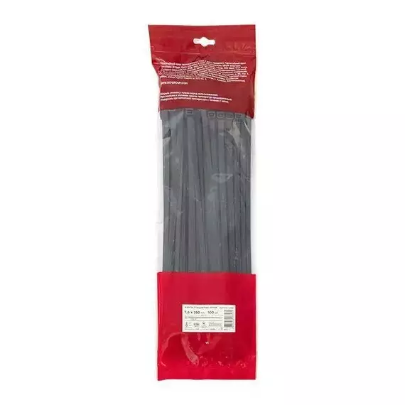 Хомут P6.6 7.6х350 FlexLock стандартный черн. (уп.100шт) PROxima EKF plc-fl-ctsb-7.6x350, изображение 5