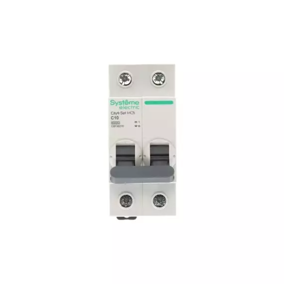 Выключатель автоматический 2п City9 Set (АВ) С 10А 6кА 230В SE C9F36210, изображение 6