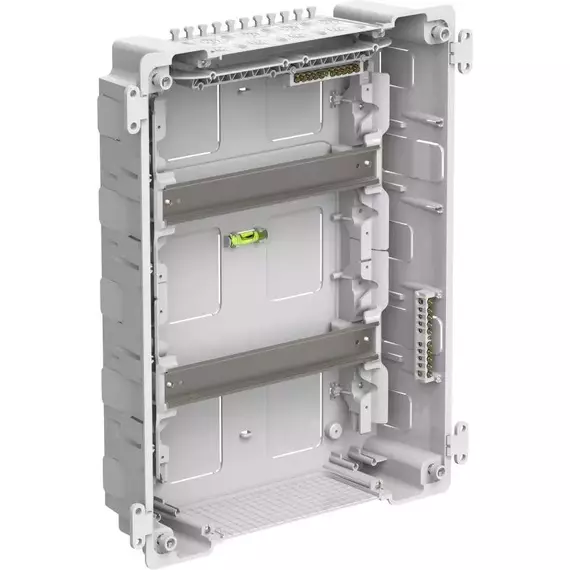Корпус ЩРВ-П-24 Krepta 5 IP40 бел. дверь пластик. IEK KR5-KP13-V-24-41, изображение 3