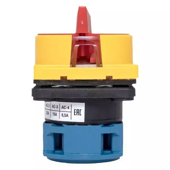 Переключатель кулачковый ПК-1-11 25А 1п "0-1" с блокировкой IP65 PROxima EKF pk-1-11-25-a65, изображение 8