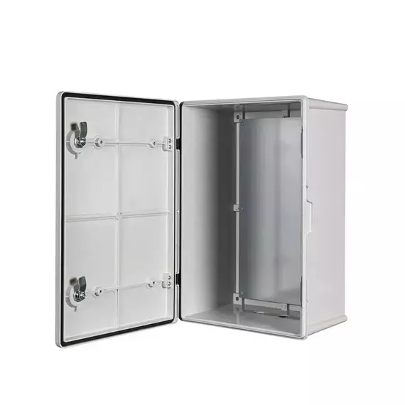Шкаф монтажный композитный IK10 360x560x250мм IP66 Mastermann 00-01020361