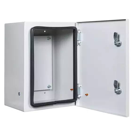 Шкаф монтажный 300x400x220мм IP66 12У+ Mastermann 00-01020311, изображение 2