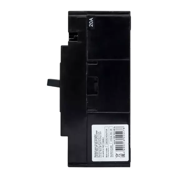 Выключатель автоматический 3п 20А 18кА LS125 ProPact EKF mccb-125-18-3-20-ls, изображение 8