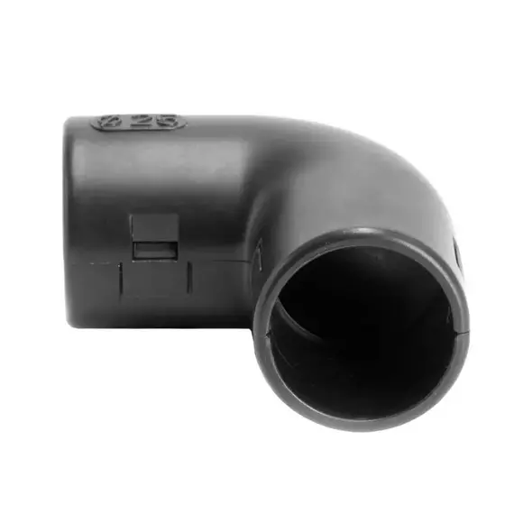 Колено открывающееся 90град. IP40 d20мм черн. DKC 50520B, изображение 2