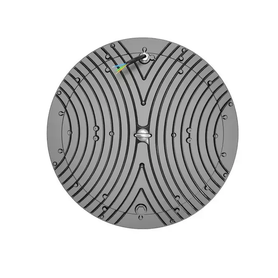 Светильник светодиодный ДСП IB 02 S 100W VW 850 BK CL 297х297х84 5мм 100Вт 5000К IP65 High Bay подвес черн. Русский Свет 16090223710, изображение 3