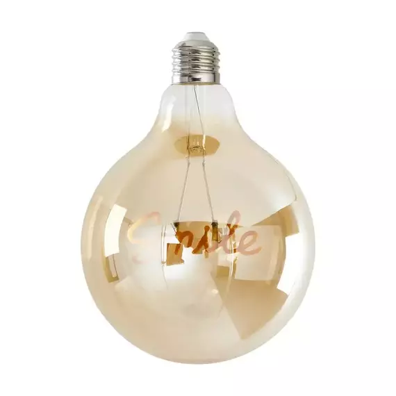 Лампа светодиодная филаментная Loft 271 G125 4Вт 2500К E27 Voltega 8553, изображение 2
