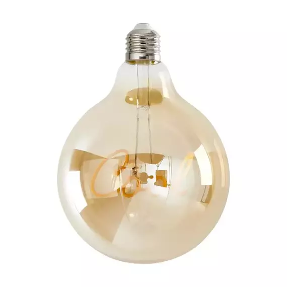 Лампа светодиодная филаментная Loft 271 G125 4Вт 2500К E27 Voltega 8554, изображение 2