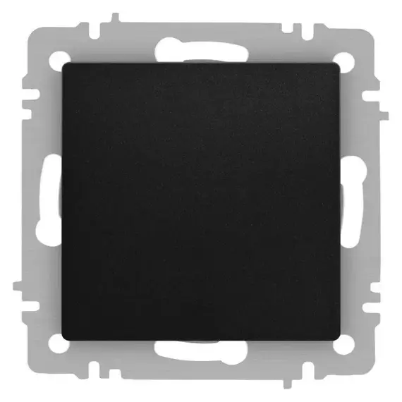 Выключатель 1-кл. СП Accent 6-101-05 10А IP20 250В AL/CU антрацит Intro Б0063458