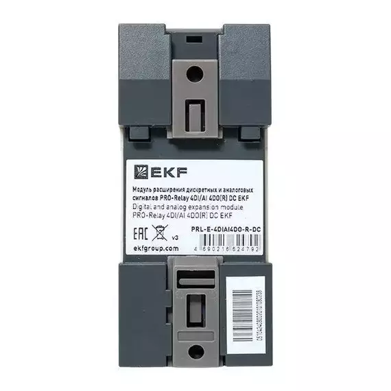 Модуль расширения дискретных и аналоговых сигналов PRO-Relay 4DI/AI 4DO(R) DC EKF PRL-E-4DIAI4DO-R-DC, изображение 10