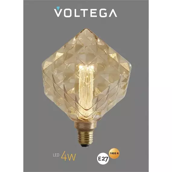 Лампа светодиодная филаментная Loft 271 S170197 1х4Вт 1800К E27 Voltega 8563, изображение 6
