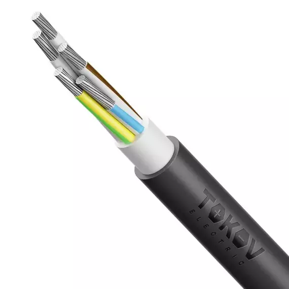 Кабель TOKOV ELECTRIC АВВГнг(А)-LS 5х50 МК (N PE) 0.66кВ (м) 00-00072436