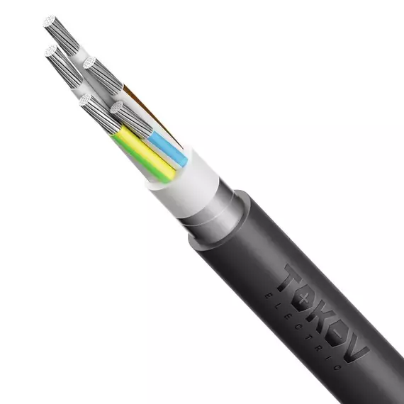 Кабель TOKOV ELECTRIC АВБШвнг(А) 5х50 МК (N PE) 0.66кВ (м) 00-00072449